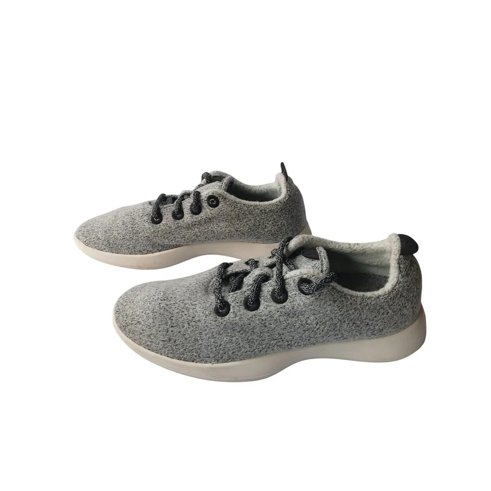 Allbirds Women Wool Runners Grey Merino Wool Sneakers Size 9 W9 WR1 0519 NV1